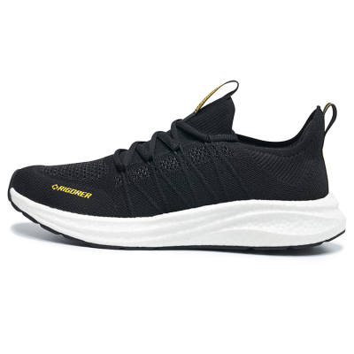 RIGORER Breathable And Lightweight Low top Training Shoes Unisex Night Black