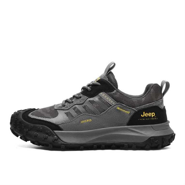 Jeep Low top Hiking Shoes Men's Gray