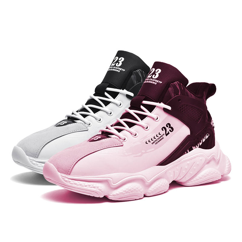 HEIWEILU Slip Resistant Thermal Abrasion Resistant Slip Resistant Thermal Abrasion Resistant High top Basketball Shoes