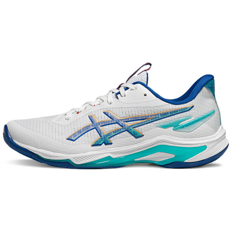 ASICS ASICS NETBURNER BALLISTIC FF 4 Low top Training Shoes Unisex White Blue