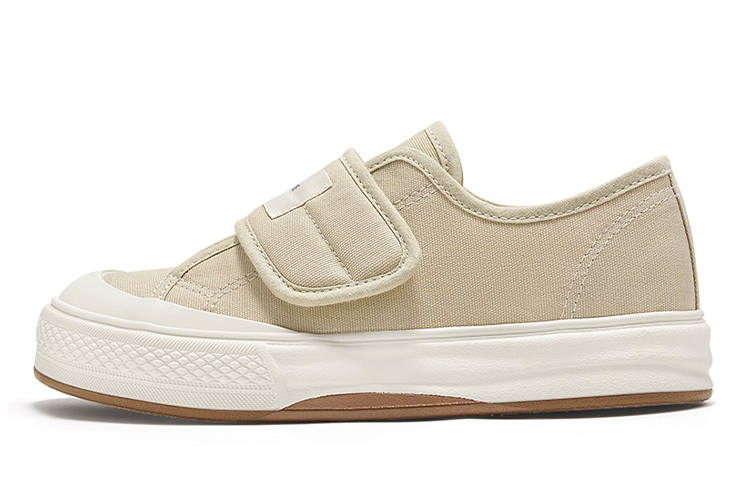 FEIYUE Comfortable And Breathable Slip-Resistant Low-top Canvas Shoes Women's Beige