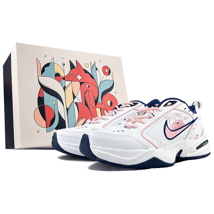 Nike Nike Air Monarch 4 PU Leather Slip Resistant, Abrasion Resistant, Height Increasing