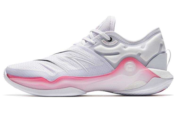 Anta Skyline 1 Low top Slip Resistant Abrasion Resistant Basketball Shoes Men's Bright Pink