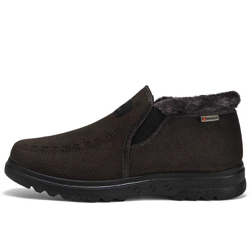 WARRIOR WARRIOR Snow Boots Men's Low Top Brown