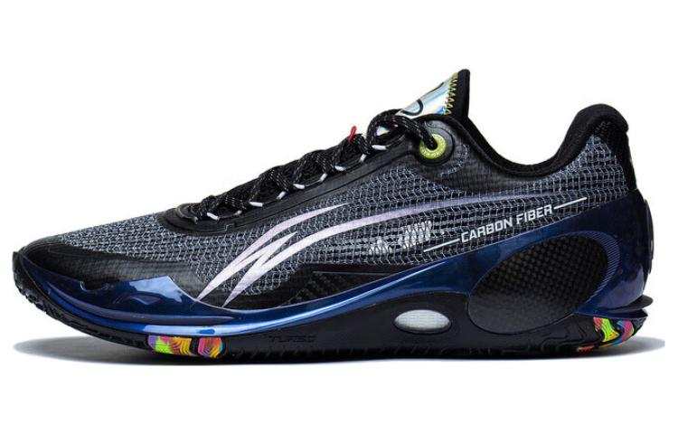 Li-Ning Li Ning Wade 808 Ultra Cushioning, Wear Resistant Low top Basketball Shoes Men's Black
