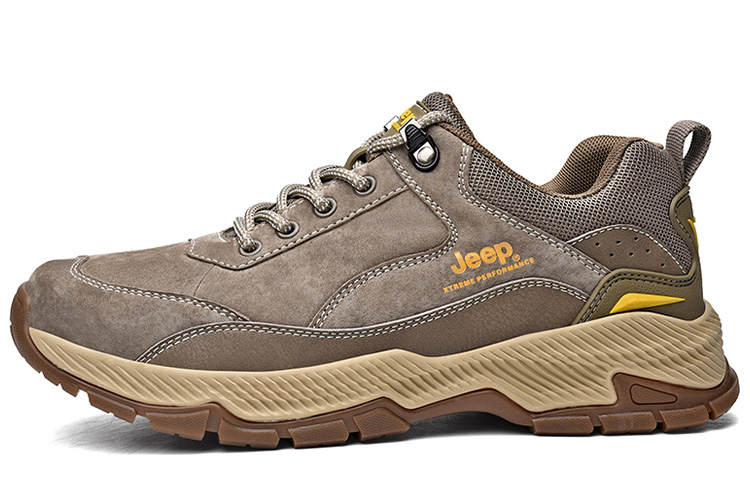 Jeep Outdoor Collection Low top Outdoor Shoes Men's Khaki