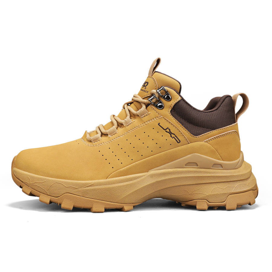 Jeep Cushioning Abrasion Resistant Coverage Height Increasing Low top Hiking Shoes Men's