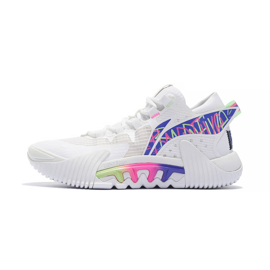 Li-Ning Li Ning Badfive 2 Low Basketball Shoes Men's Low Top Ecru