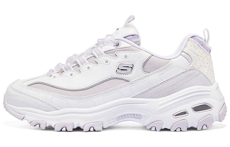 Skechers D'Lites 1.0 'White Purple' Women's