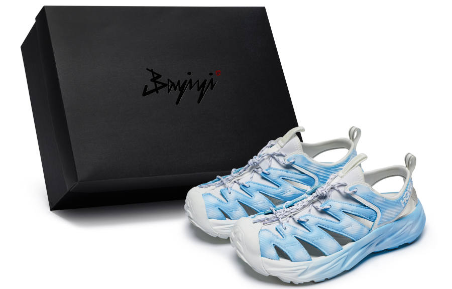 HOKA ONE ONE Hopara Collection 811 Manufacturing, Play Sunny Day, Special Shoe Box Slip Resistant Slip Resistant