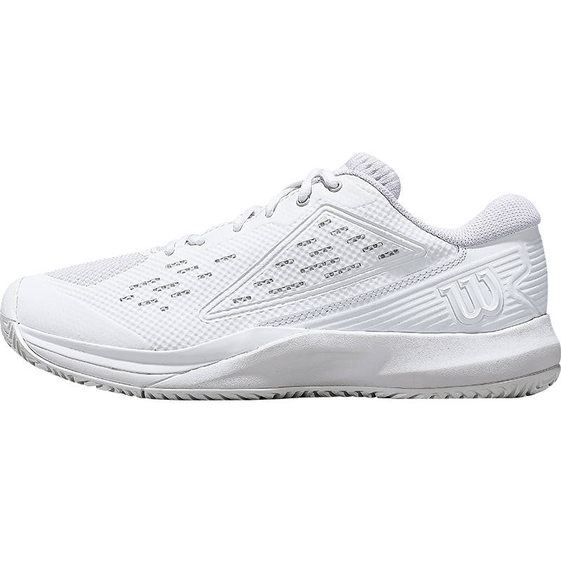 Wilson Cushioning Slip Resistant Low top Tennis Shoes Men's White