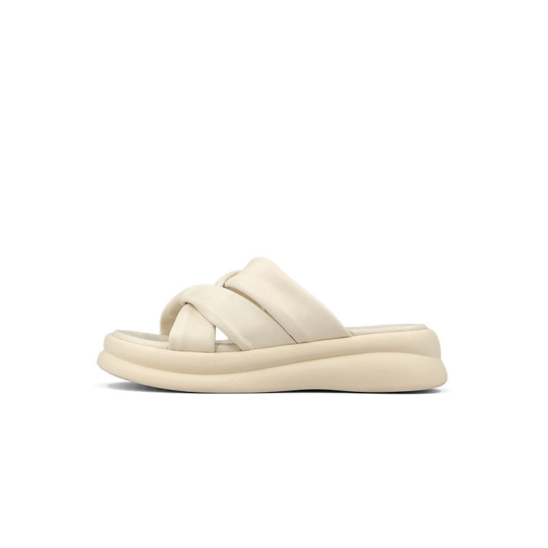 ZSBELLA Beach Sandals Women's Apricot