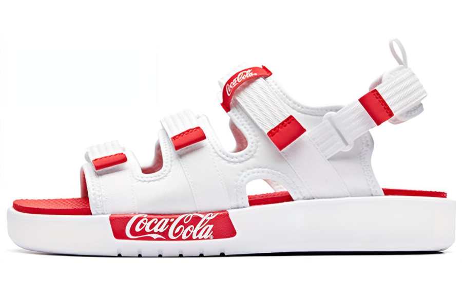 ANTA ANTA Beach Sandals Men's White/Red