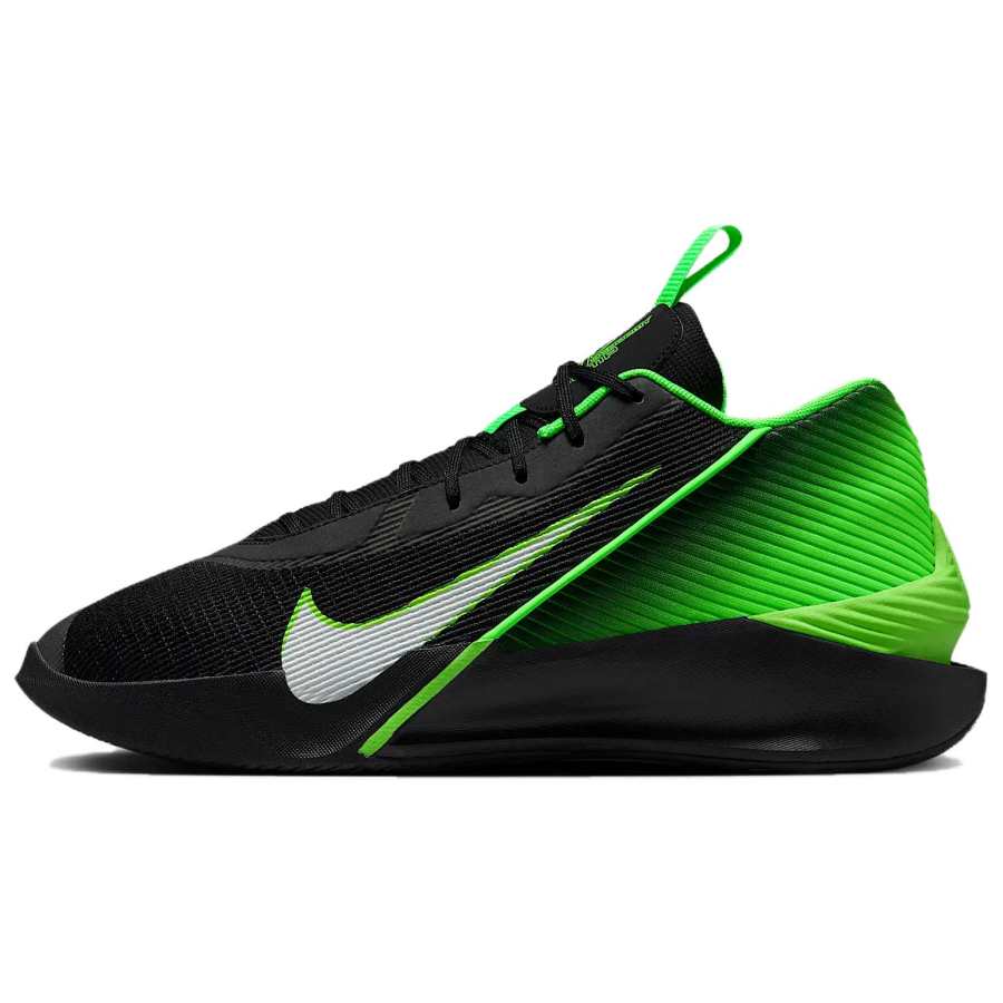 Nike Nike Low top Basketball Shoes Men's Black Green