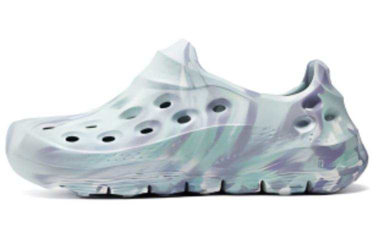 Skechers Arch Fit Clogs Women's Green Purple