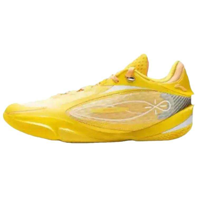 Li-Ning Li Ning Wade 808 5 ULTRA Abrasion Resistant Coverage Low top Basketball Shoes Men's Lemon