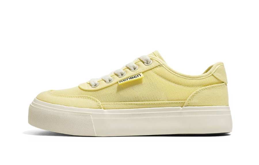 RENBEN Slip Resistant Abrasion Resistant Low top Canvas Shoes Women's