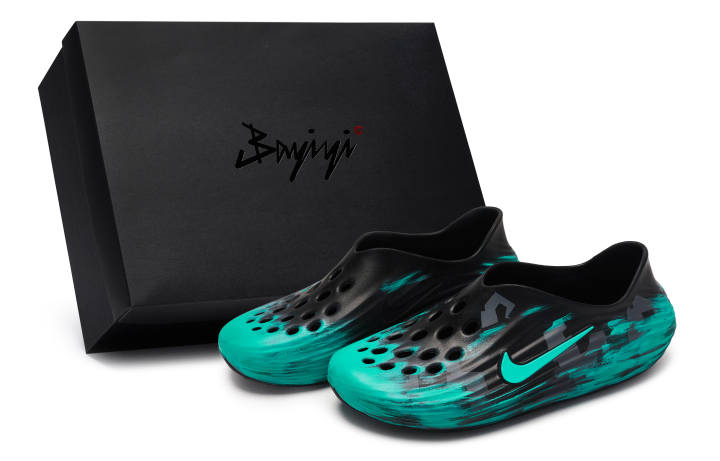 Nike Nike ReactX Rejuven8 811 Manufacturing, Abyssal Turbulence Blue Green, Special Shoe Box Clogs Unisex Black Blue Green