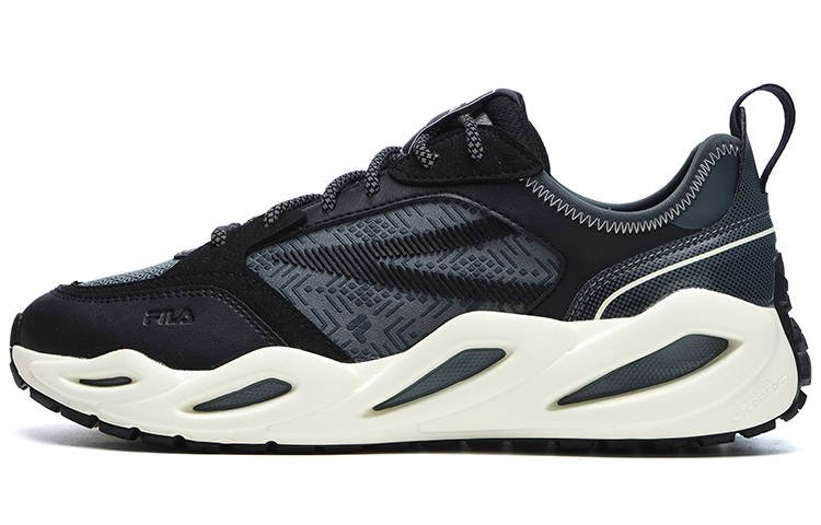FILA Crypto Low top Chunky Sneakers Men's Black Gray