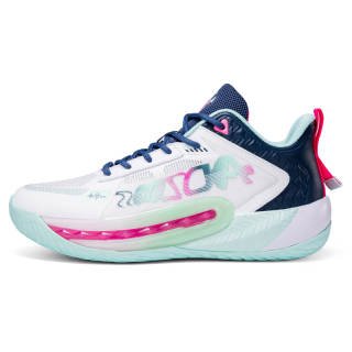 ANDE JAMES Cushioning Slip Resistant Grip Mid Top Basketball Shoes Unisex