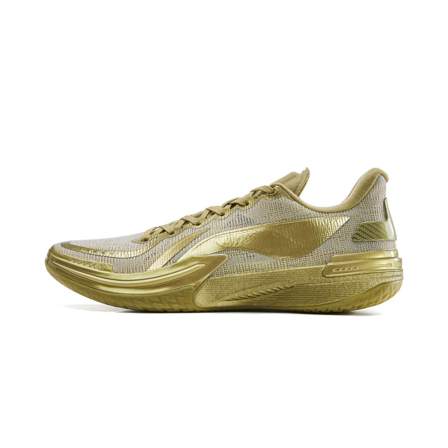 Li-Ning Li Ning Gamma Low top Basketball Shoes Men's Gold