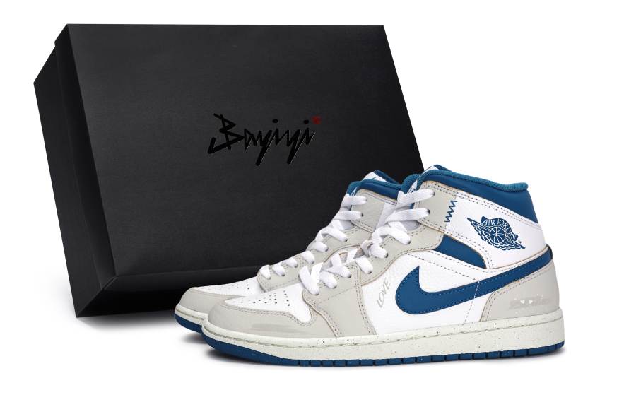 Jordan Jordan Air Jordan 1 811 Manufacturing, Romance Of The Rose, Special Shoe Box Slip Resistant Abrasion Resistant