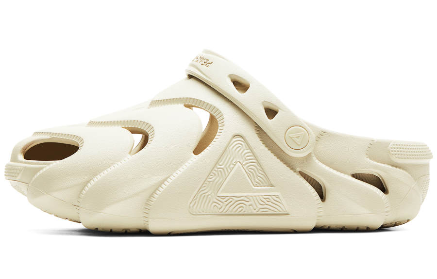 PEAK PEAK Taichi Kunpeng Clogs Men's White Coffee Brown