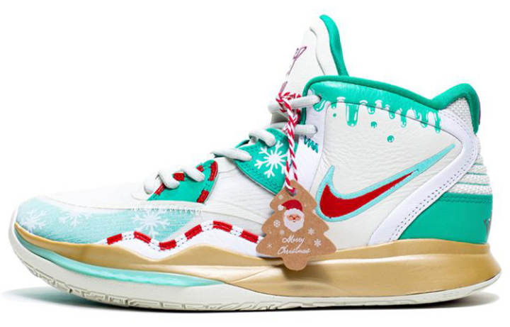 Nike Nike Kyrie 8 Infinity 'Keep Sue Fresh' Kyrie 8 Mid top Basketball Shoes Unisex Green Red