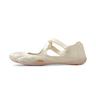 Vibram V SOUL Five Fingers Shoes Slip Resistant, Breathable, And Quick Dry Low top Training Shoes Women's Ivory White