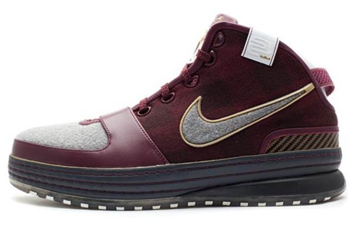 Nike Nike Lebron 6 Wise Comfortable Slip Resistant Lightweight Mid top Basketball Shoes Men's Red