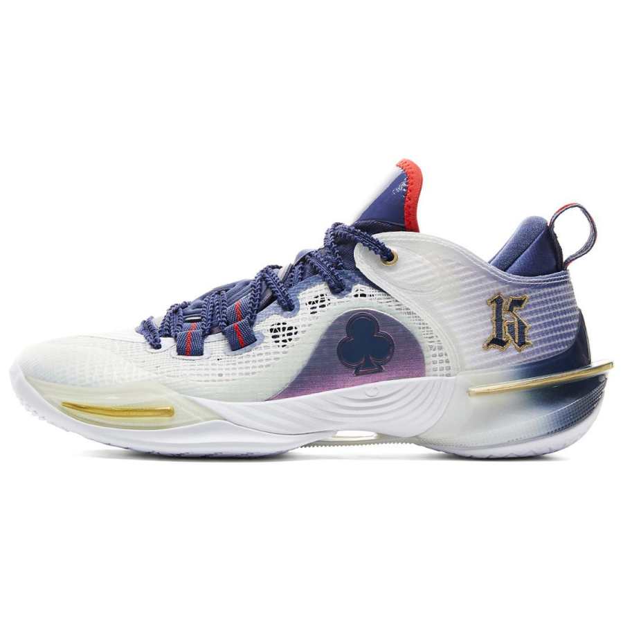 PEAK Taichi Flash 6 Fashion Trend Cushioning Slip Resistant Abrasion Resistant Low top Basketball Shoes Men's