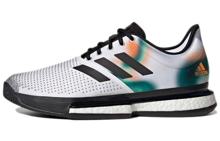 Adidas Adidas SoleCourt 'White Black Silver Metallic'