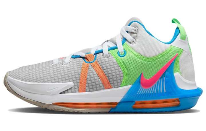 Nike Nike LeBron Witness 7 'Grey Fog Multi Color'
