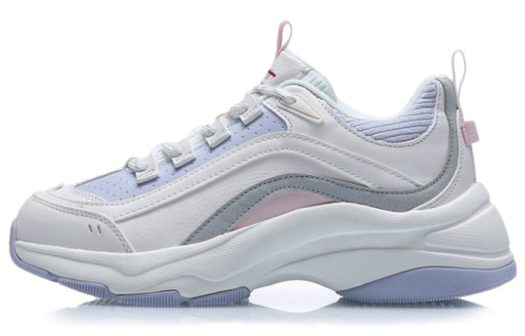 Li-Ning Li Ning Chunky Sneakers Women's Low Top White/Blue/Pink