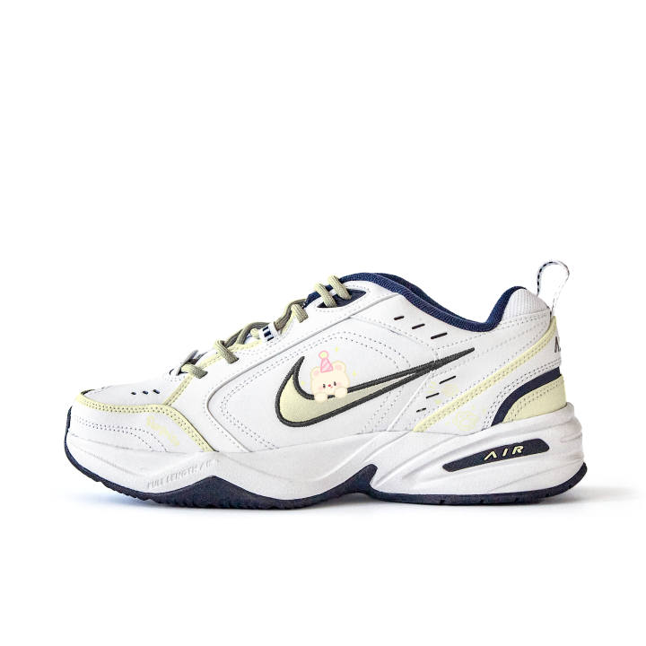 Nike Nike Air Monarch 4 Good Night, Small Flower Slip Resistant Abrasion Resistant Low top Chunky Sneakers Unisex