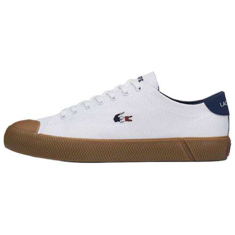 LACOSTE LACOSTE Low top Canvas Shoes Men's White