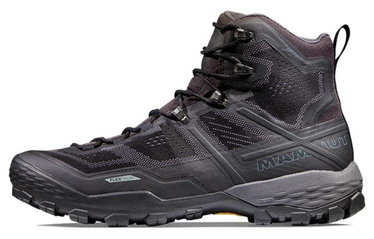 MAMMUT Ducan Comfortable Waterproof And Breathable Mid top Mountaineering Hiking Shoes Men's