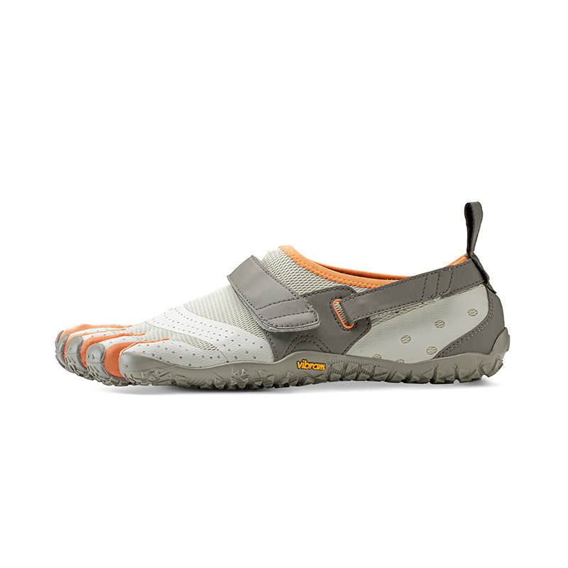 Vibram Slip Resistant Lightweight Quick Dry Slip Resistant Lightweight Quick Dry Low top Training Shoes Men's Gray
