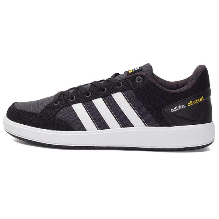 Adidas Adidas Cloudfoam All Court Slip Resistant Abrasion Resistant Low top Tennis Shoes Men's Black