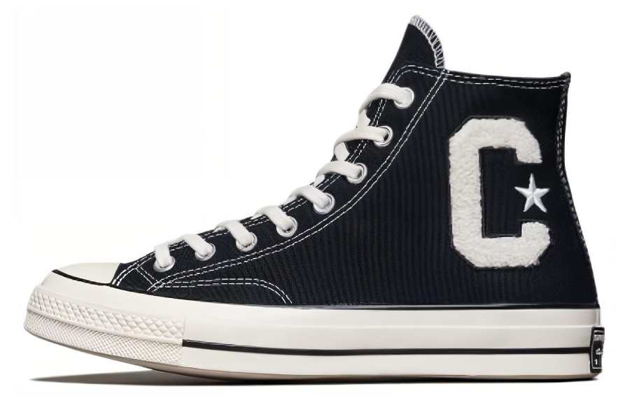 Converse 1970s Chuck Taylor All Star Abrasion Resistant High top Canvas Shoes Unisex Black