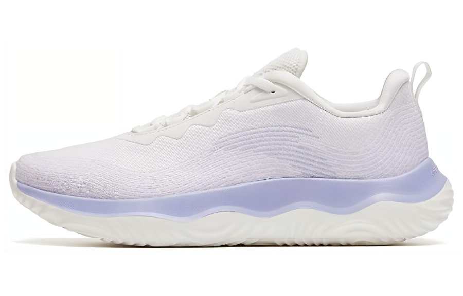 Anta Shenxing Cushioning Slip Resistant Abrasion Resistant Low top Training Shoes Women's White Purple
