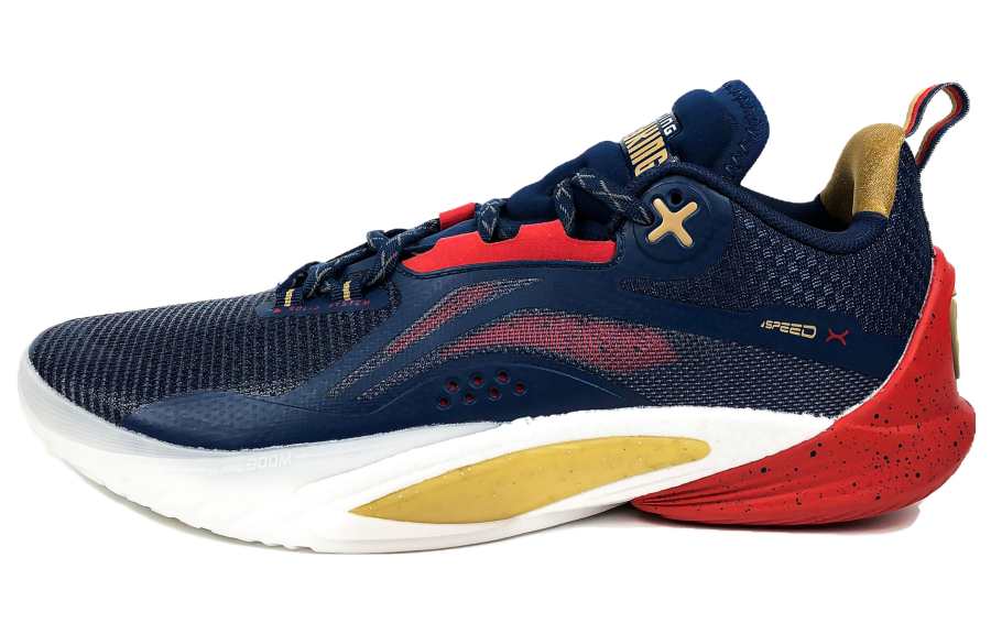 Li-Ning Li Ning Speed 10 Cushioning Slip Resistant Abrasion Resistant Breathable Coverage Support Impact Resistant Low top