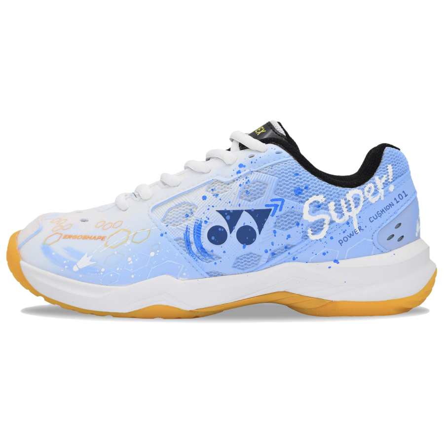 YONEX Power Cushion Abrasion Resistant Cushioning Abrasion Resistant Cushioning Low top Badminton Shoes Unisex Blue