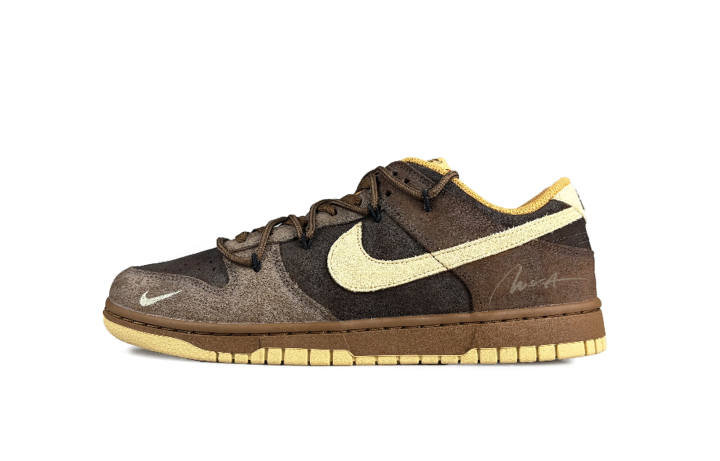 Nike Nike Dunk Low top Skateboard Shoes Unisex Brown