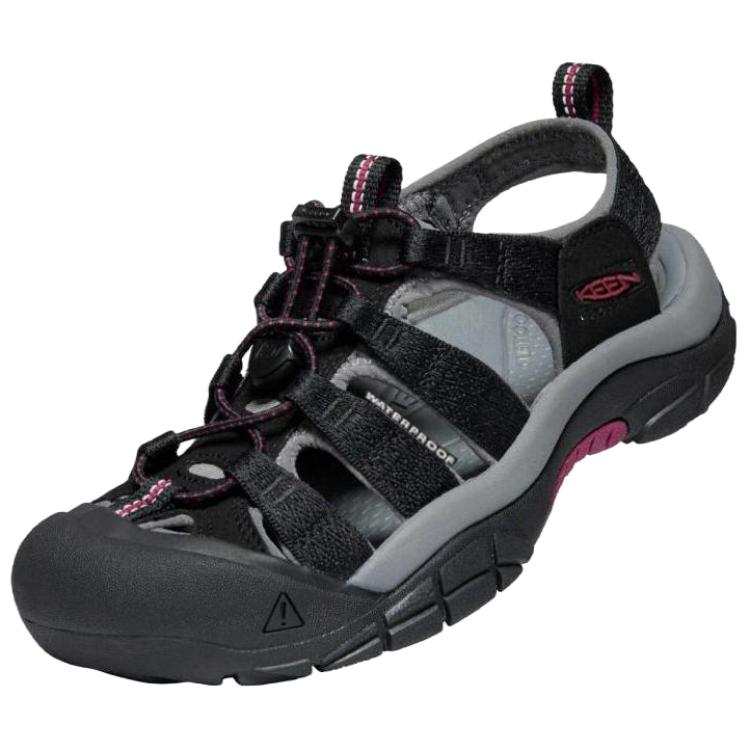Keen Newport H2 Comfortable Round Toe Beach Sandals Women's Black