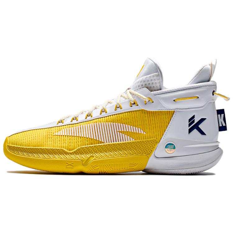 Anta KT9 Solid As Golden Soup Nitrogen Technology Cushioning Slip Resistant Abrasion Resistant Basketball Shoes Men's
