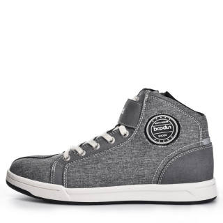 BOODUN Casual Lightweight Mid top Cycling Shoes Men's Gray