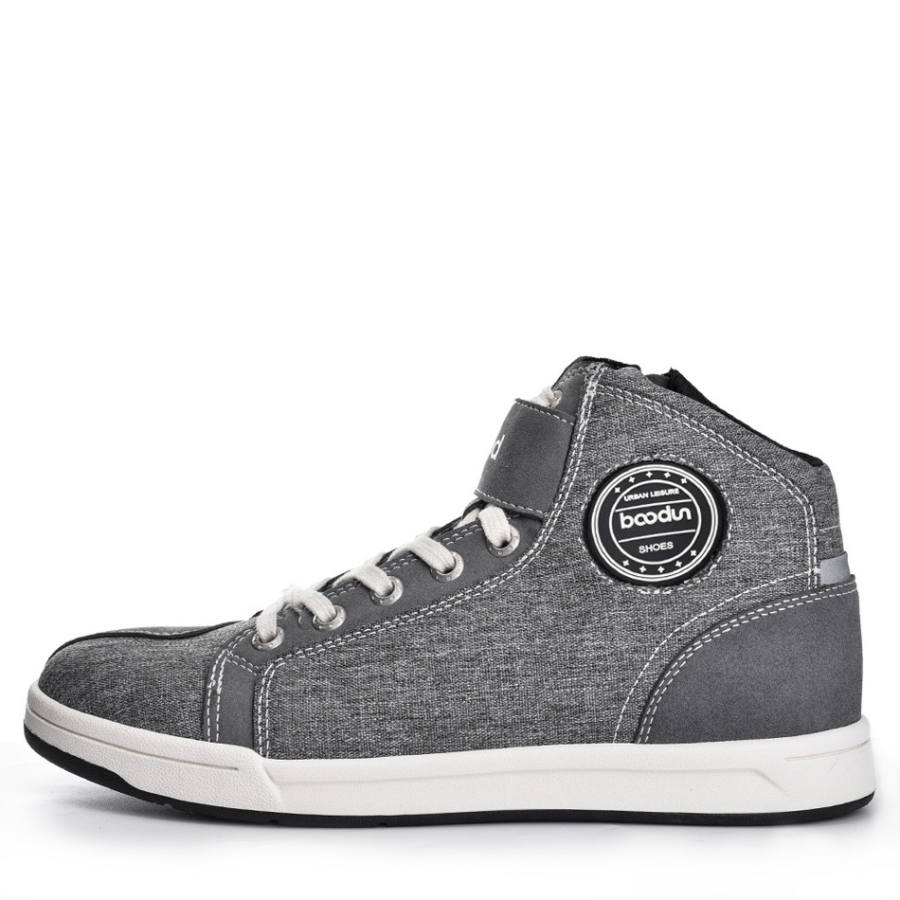 BOODUN Casual Lightweight Mid top Cycling Shoes Men's Gray