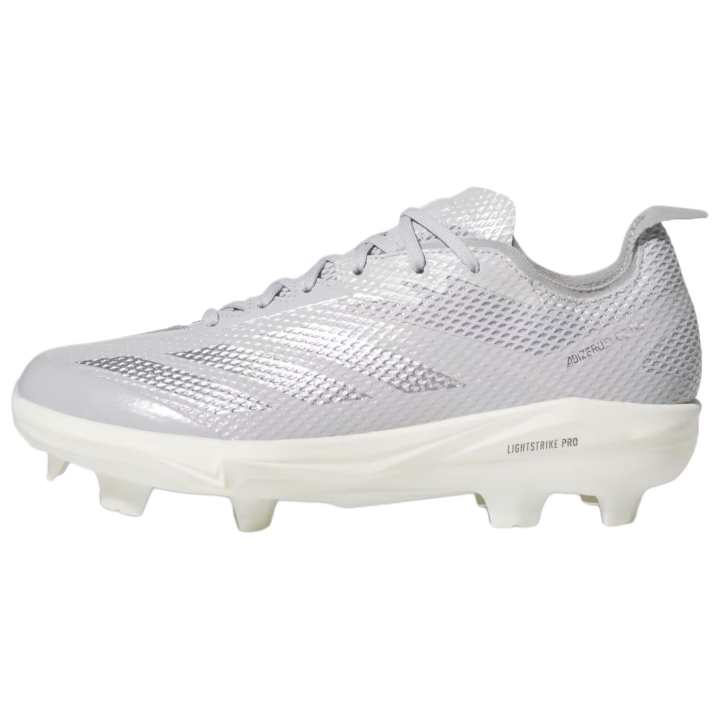 Adidas Adidas ADIZERO ELECTRIC 2 Baseball Shoes Unisex Gray Silver