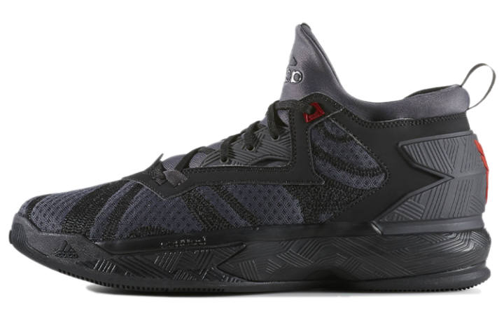 Adidas Adidas D Lillard 2 'Core Black Vivid Red'